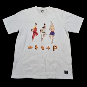 Uni-qlo × Capcom Street Fighter 2 T- Shirt Sz L
